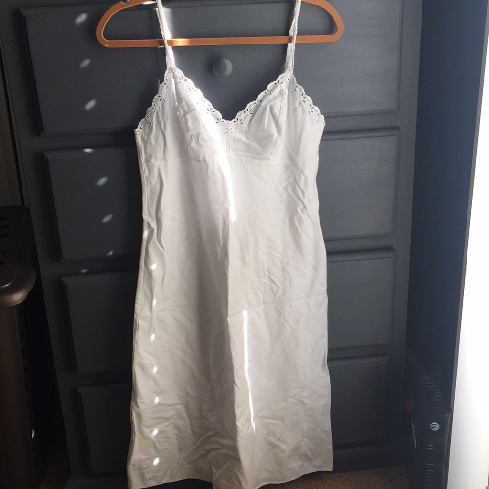 MARKS AND SPENCER White Vintage Slip